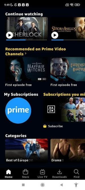 Amazon Prime Video Amazon Prime Video