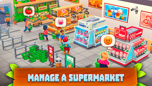 Supermarket Village—Farm Town 1