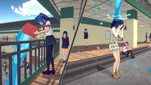 Anime High School Girl Life 3D 4
