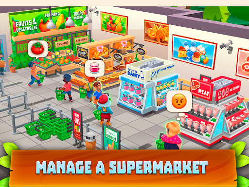 Supermarket Village—Farm Town 5