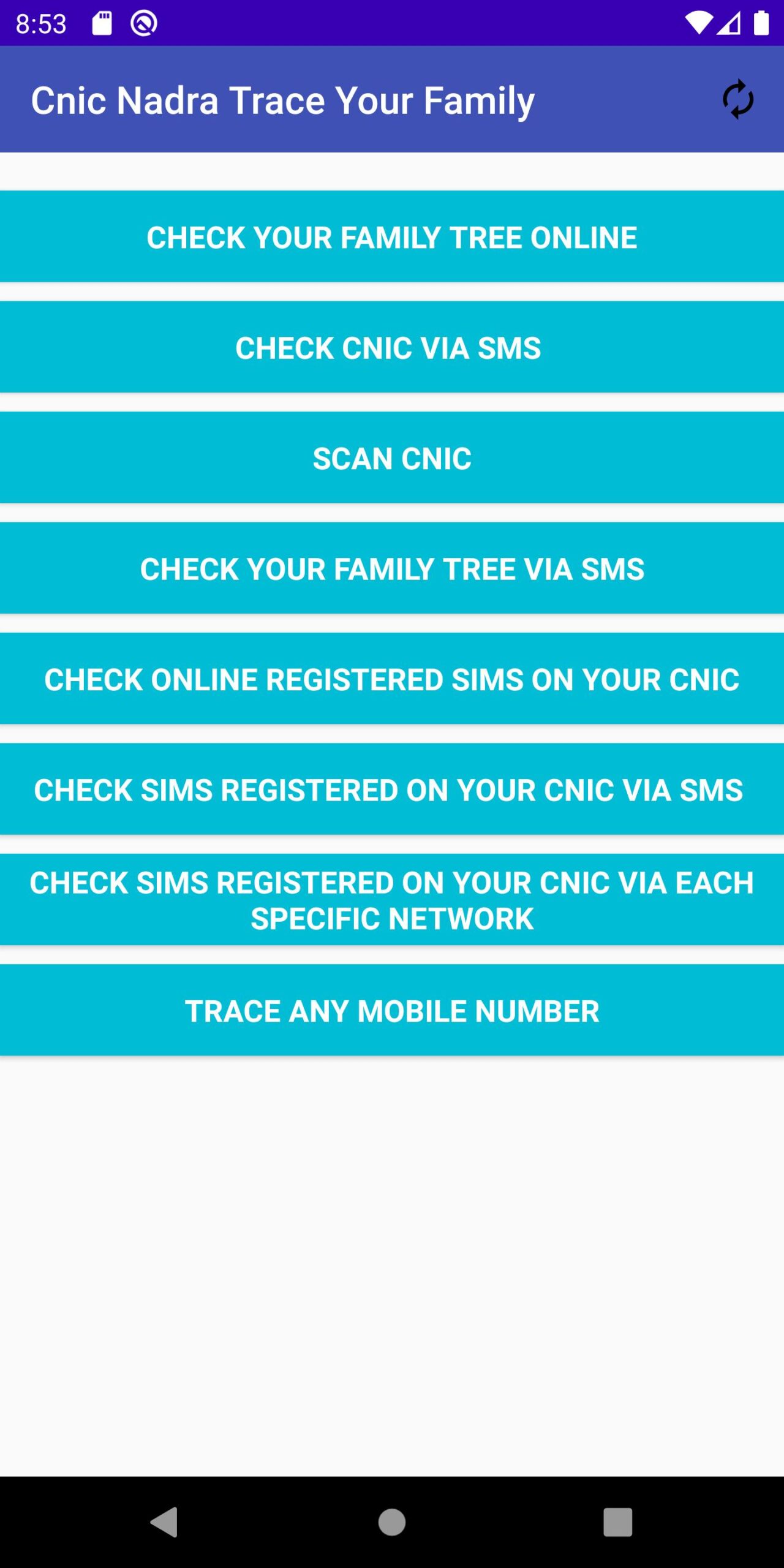 Cnic Nadra Trace Your Family 4
