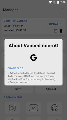 Vanced MicroG