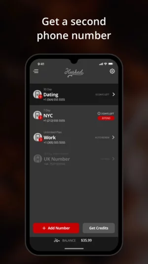 hushed