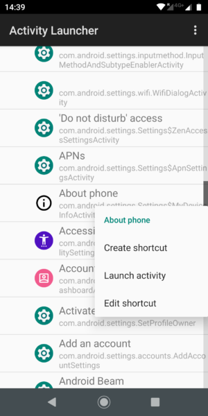 Activity Launcher apk Activity Launcher apk