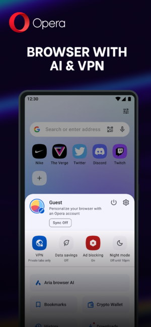 Opera Browser apk