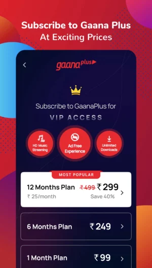 Gaana mod apk Gaana mod apk