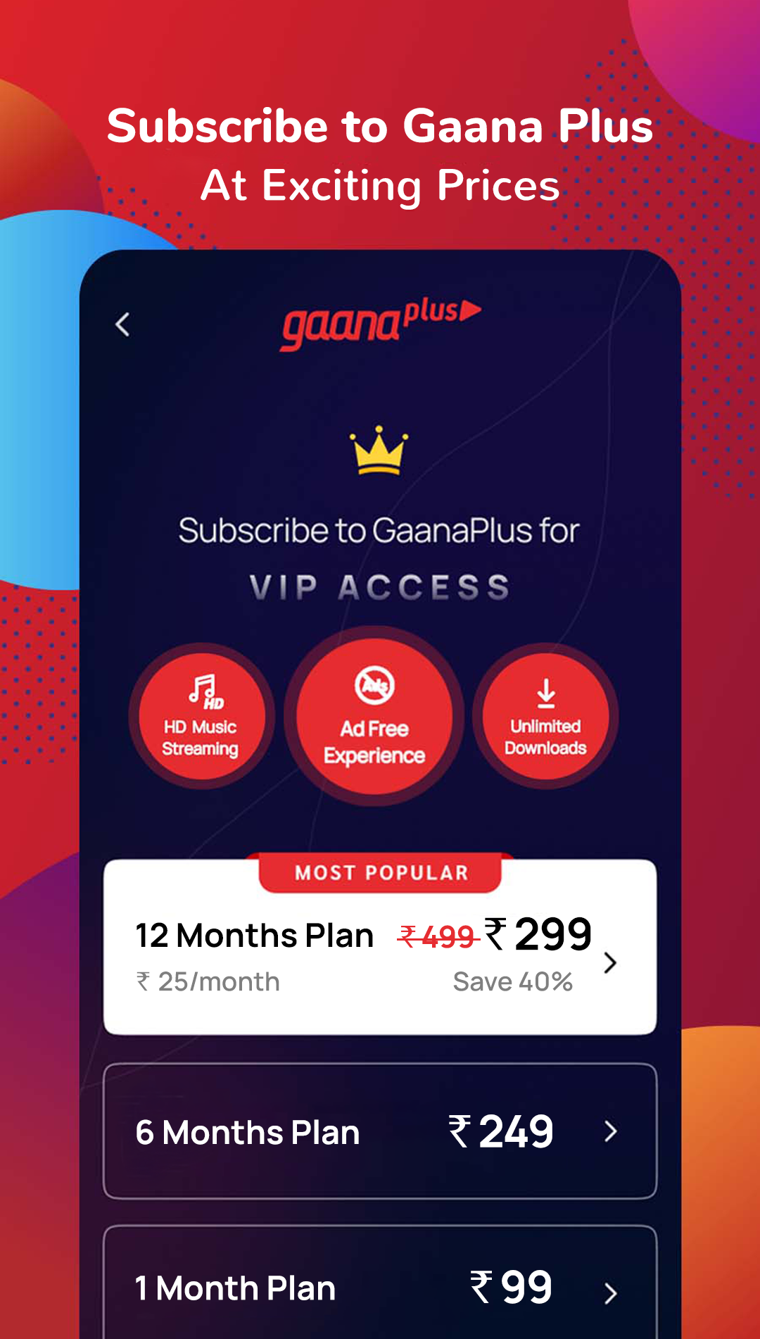Gaana MOD 8