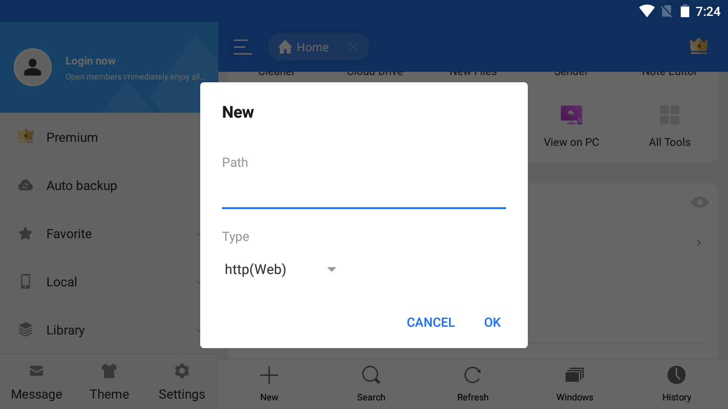 ES File Explorer 7