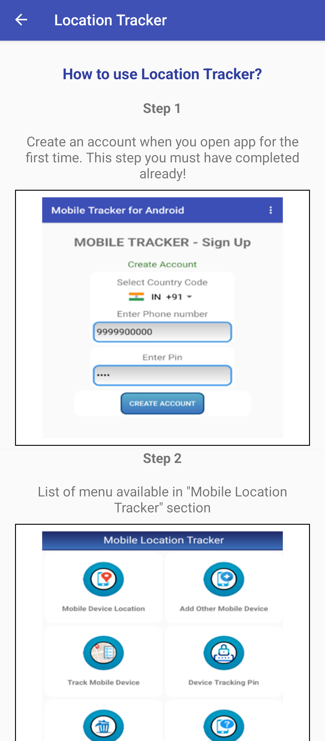 Mobile Tracker Free 4