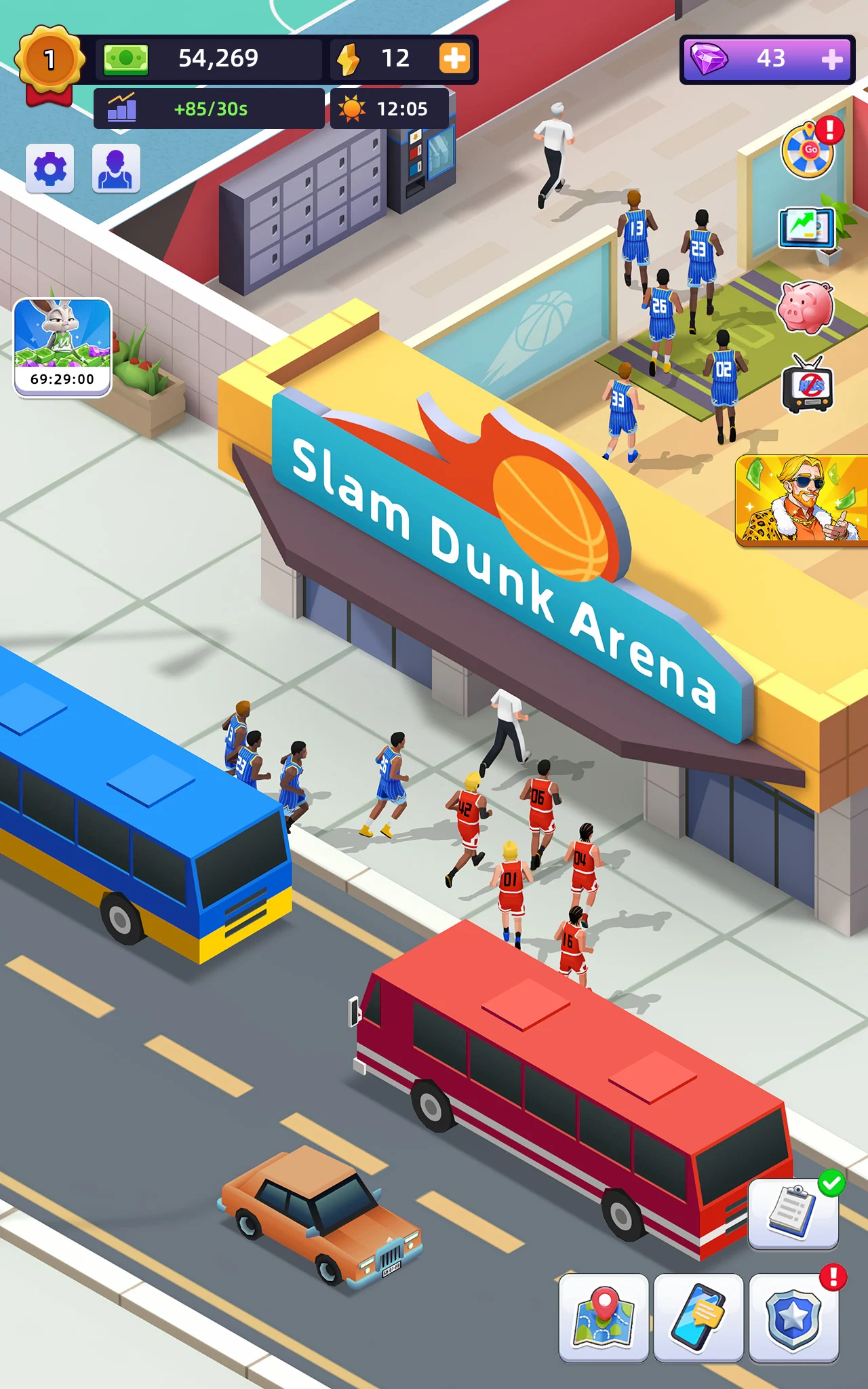 Idle Basketball Arena Tycoon MOD 1