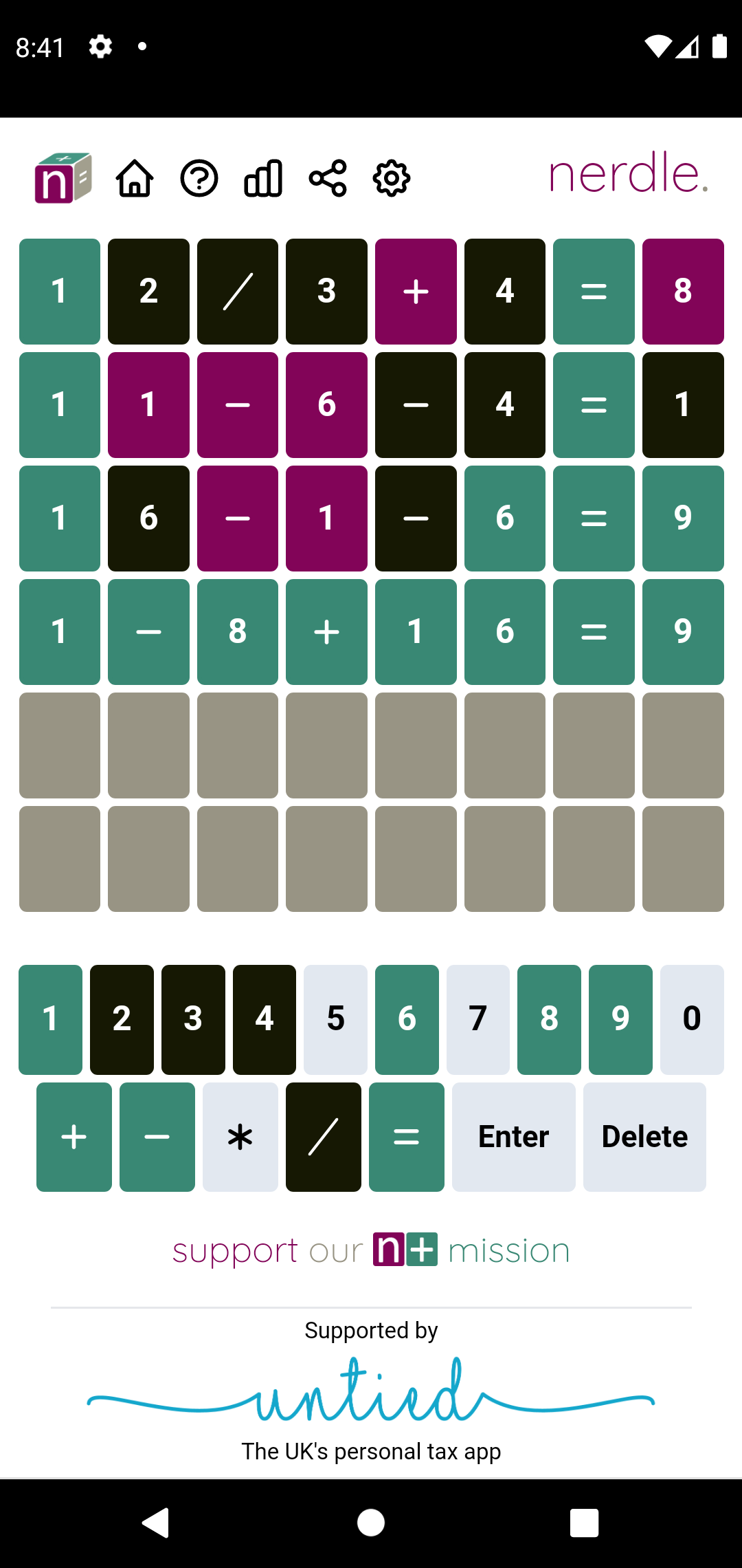 Nerdle 1
